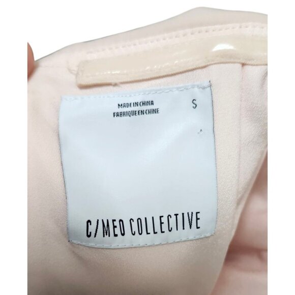 CMEO Collective strapless blush dress MIDI DRESS ROSE SIZE S - Picture 6 of 12